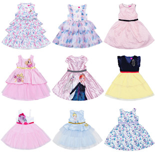 仙女款~捡漏3-12岁外单童装女童夏季公主蓬蓬裙纱裙礼服裙连衣裙