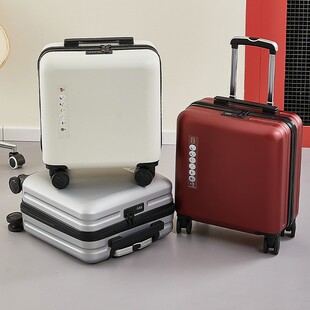 20寸商务旅行箱小型行李箱pc耐磨18寸行李箱飞机男感