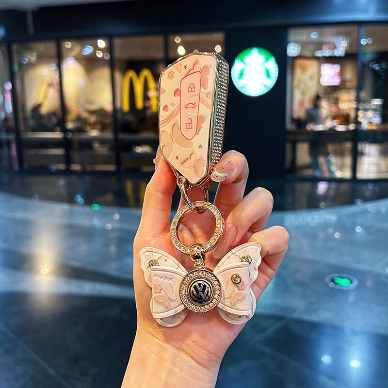 2026款大众速腾L钥匙套新朗逸pro车id4/63途观L女扣高尔夫8揽巡竞