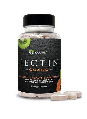 美国直邮 KaraMD Lectin Guard 凝集素阻断肠道和结肠健康补剂