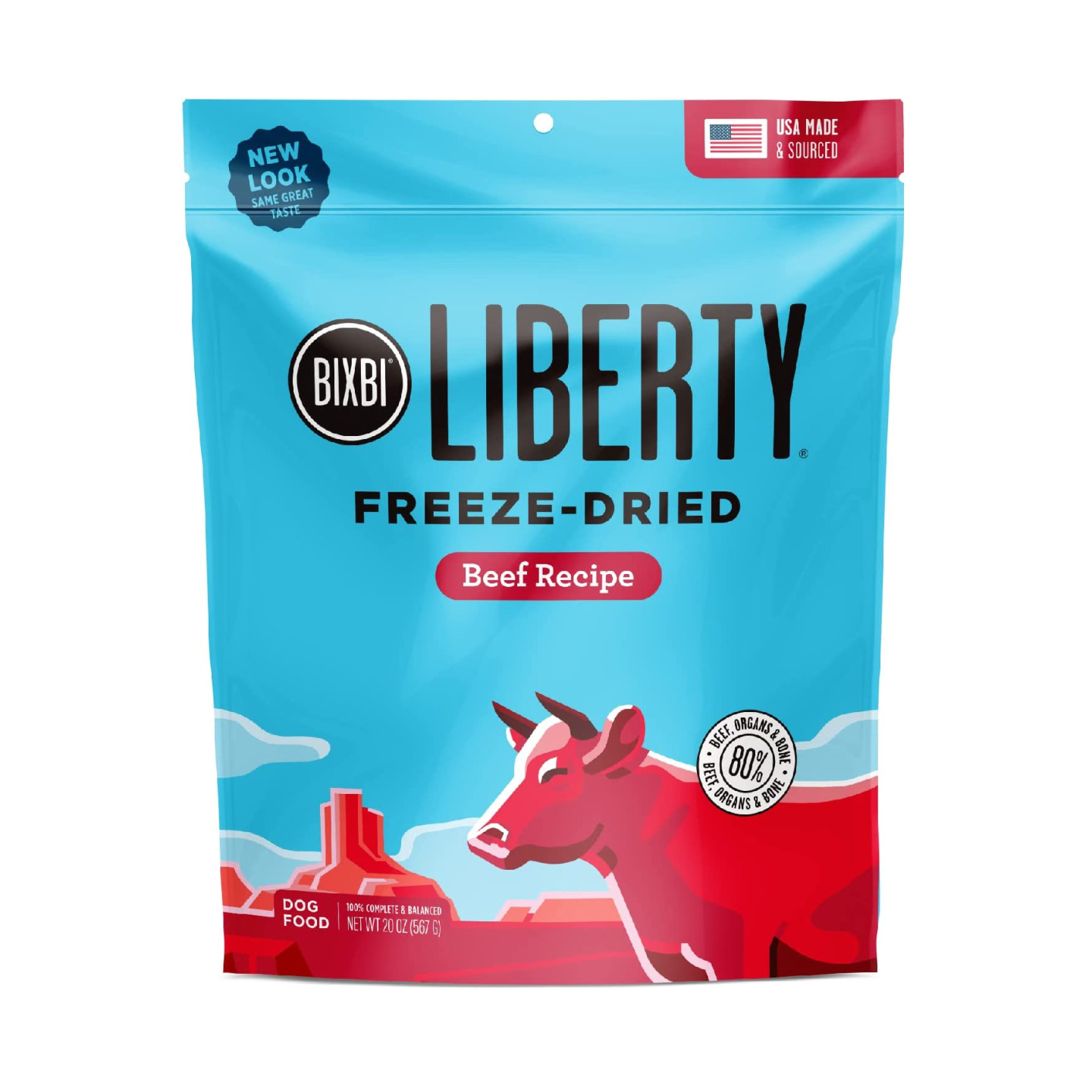 美国直邮 BIXBI Liberty Freeze Dried Dog Food营养冷冻干燥狗粮