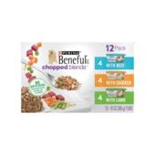 Purina 营养湿狗粮 Beneful Dog 美国直邮 Variety Wet Food 12碗