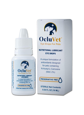 美国直邮  OcluVet Eye Drops for Pets宠物用滴眼液眼部健康16ml