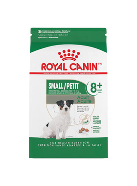 美国直邮 Royal Canin Small Adult 8+ Dry Dog 8岁+干狗粮2.5磅