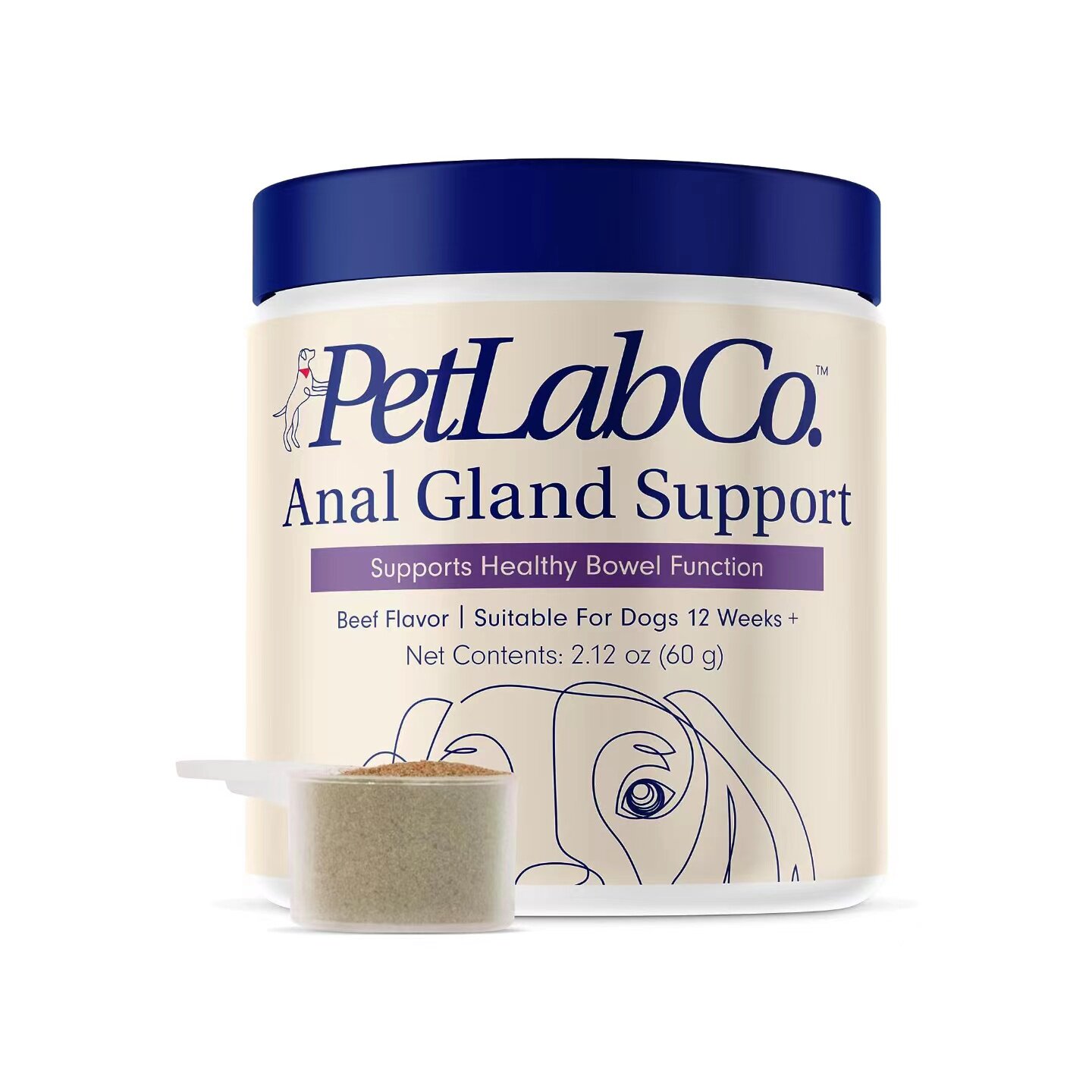 美国直邮Petlab Co.Anal Gland Support狗肛门腺支持优化粪便稠度