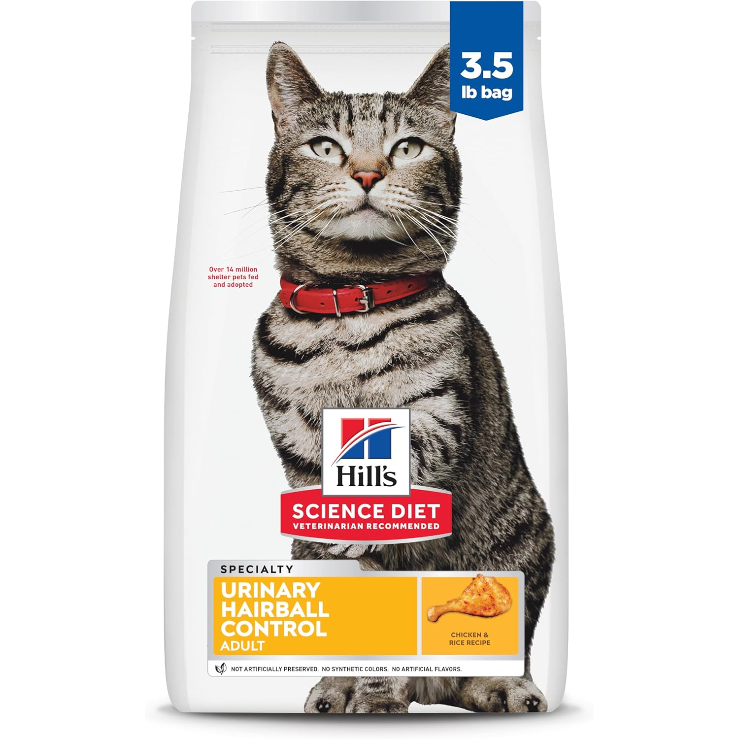 成猫尿味及毛球控制干猫粮