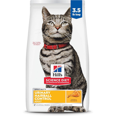 成猫尿味及毛球控制干猫粮