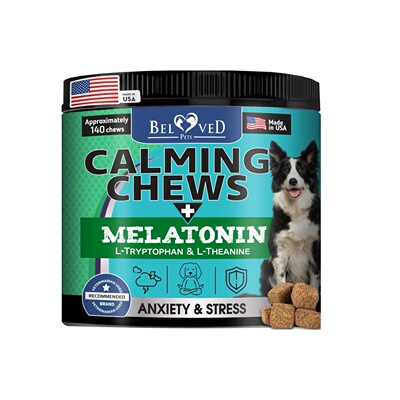 美国直邮 Calming Chews for Dogs &Cat狗、小狗和猫的安抚咀嚼片