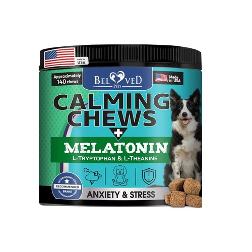美国直邮 Calming Chews for Dogs &Cat狗、小狗和猫的安抚咀嚼片