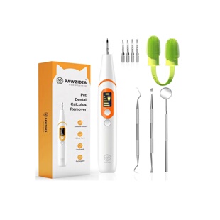 美国直邮PAWZIDEA Dog Plaque Remover猫狗牙垢去除器超声波42kHz