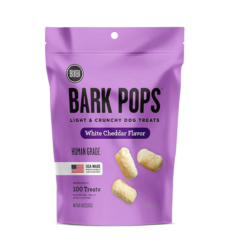 美国直邮BIXBI Bark Pops Small TrainingTreats健康全天然狗零食