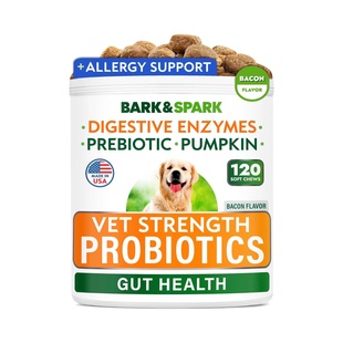BARK&SPARK Probiotics Vet Dog 狗狗益生菌 Strength 美国直邮