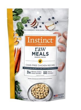 美国直邮 Instinct Raw Meals Recipe 冻干生无谷物猫粮
