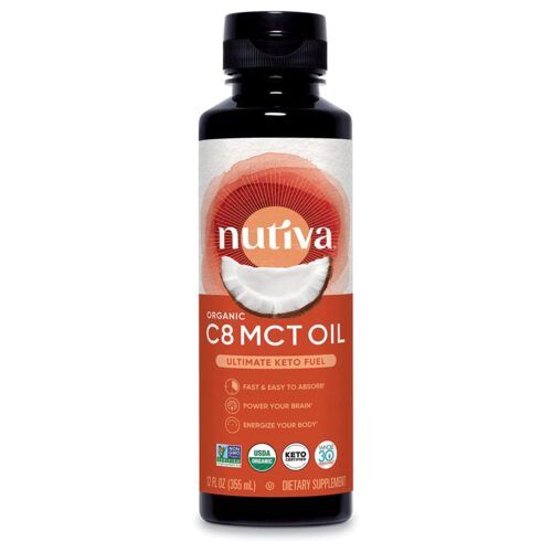 Nutiva有机C8MCT油素食无麸质