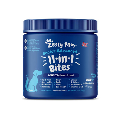 美国直邮Zesty Paws Multifunctional Supplements狗用复合维生素