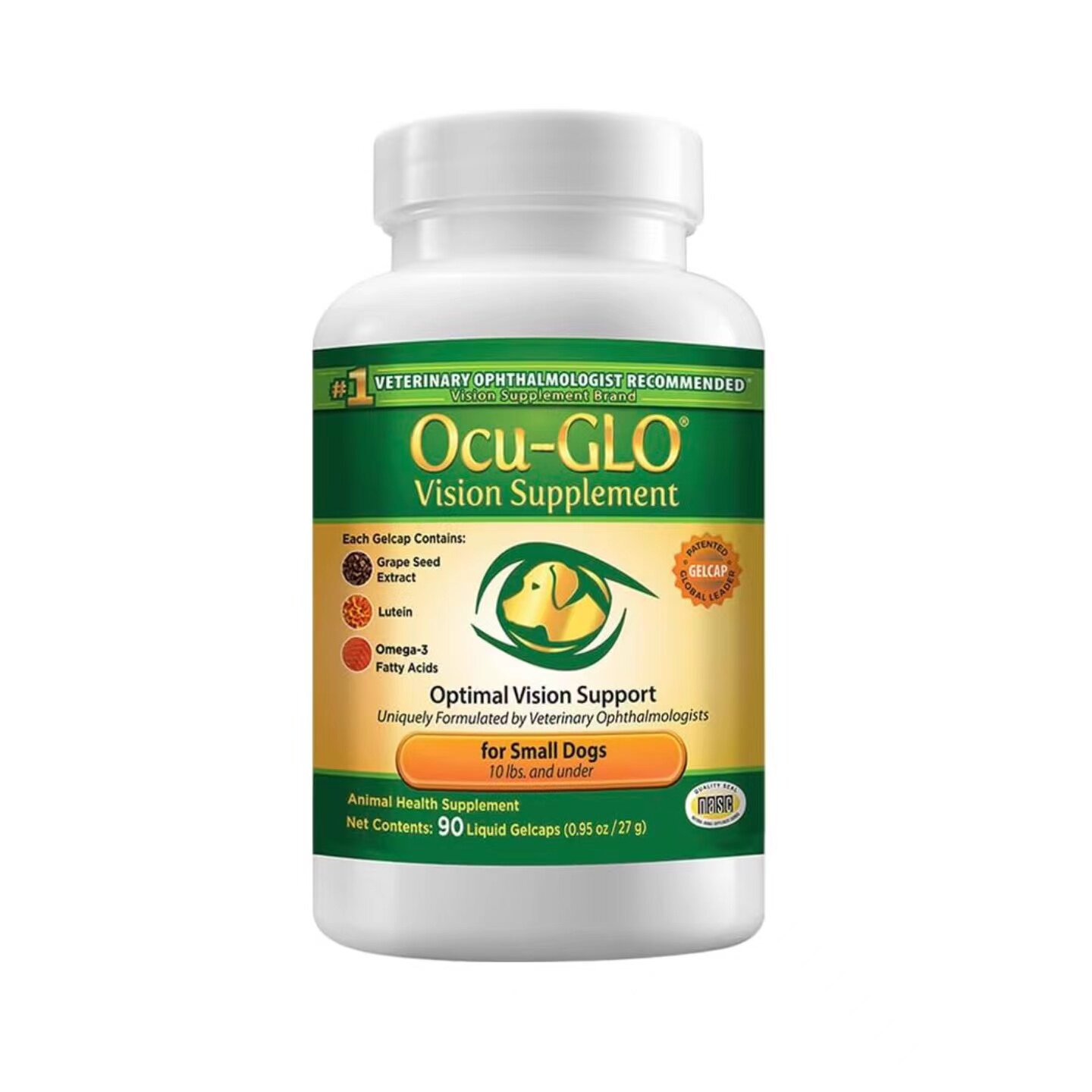 美国直邮Ocu-GLO Canine Vision Supplement犬视力补充剂小狗适用
