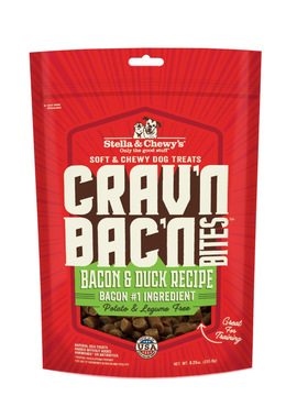 美国直邮Stella & Chewy's Crav'n Bac'n Dog Treats低卡狗狗零食