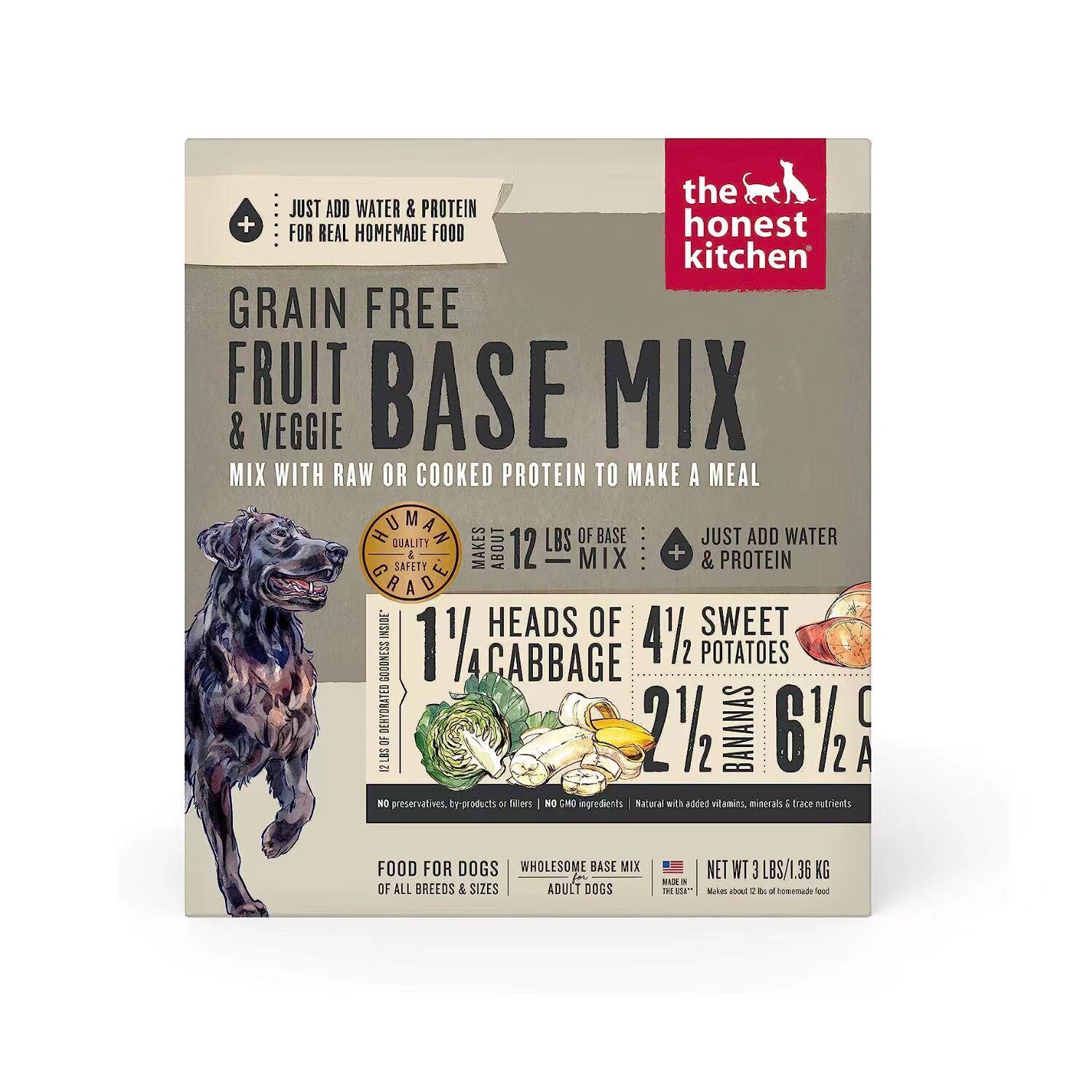 TheHonestKitchen无谷物混合狗粮