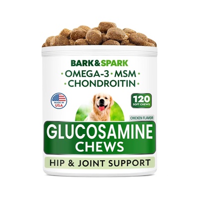 美国直邮 BARK&SPARK Glucosamine Chondroitin氨基葡萄糖软骨素