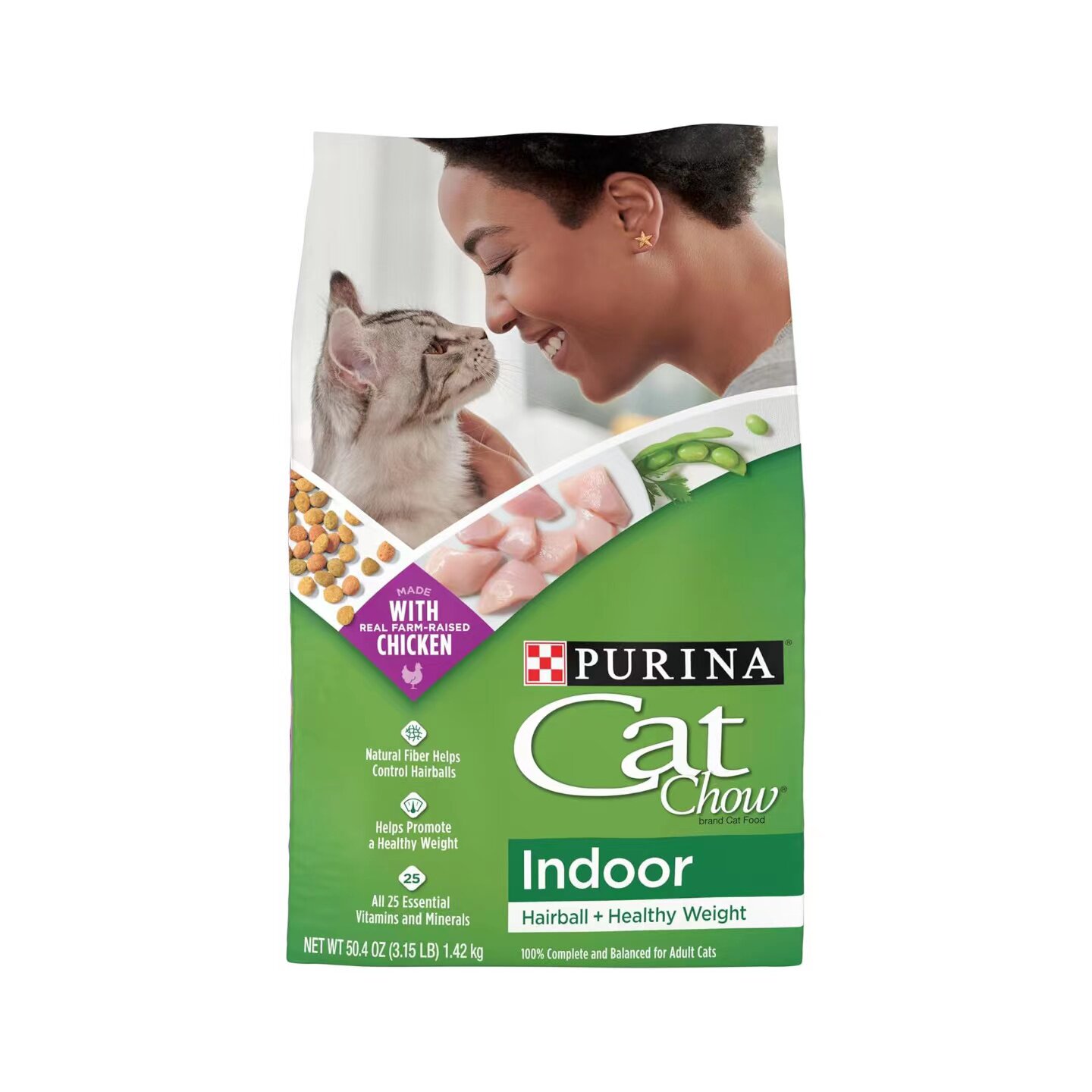 美国直邮 Purina Cat Chow Indoor Dry Cat Food 成年营养干猫粮