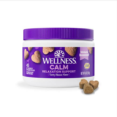 美国直邮 Wellness Calming for Dogs狗镇静 软咀嚼 支持放松冷静