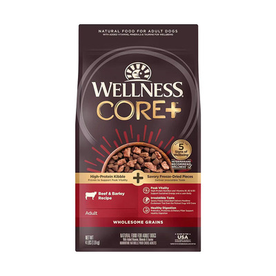 美国直邮 Wellness CORE+ Grained Dry Dog Food全天然成年干狗粮