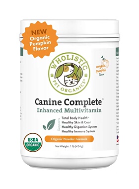 美国直邮 Wholistic Pet Organics Canine Complet 狗用纤维补剂