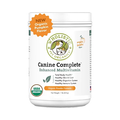 美国直邮 Wholistic Pet Organics Canine Complet 狗用纤维补剂