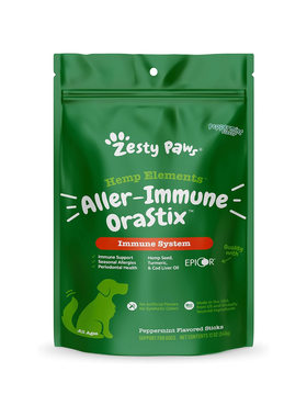 美国直邮 Zesty Paws Aller-Immune  OraStix for Dogs狗免疫支持