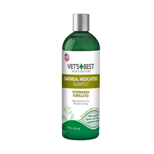 美国直邮 Vet's Best Oatmeal Medicated Dog Shampoo 狗用洗发水