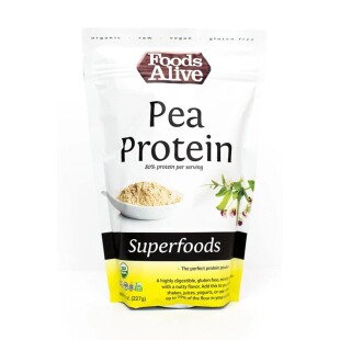 美国直邮Foods Alive Pea Protein有机豌豆蛋白粉无麸高纤高蛋白