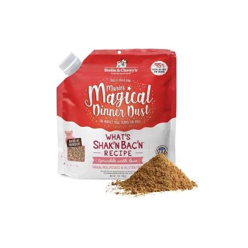 美国直邮Stella & Chewy's Magical Dinner Dust优质培根狗粮顶料