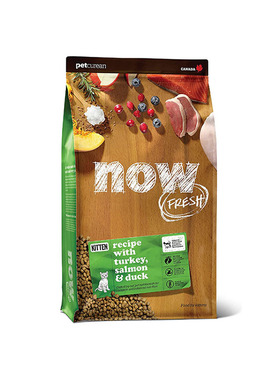 美国直邮 Now Fresh Grain Free Kitten Food 无谷物猫粮高蛋白质