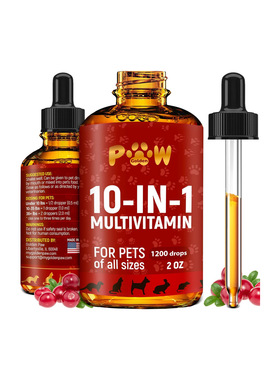 美国直邮Golden Paw 10 In1 Cat&Dog Multivitamin猫狗多种维生素