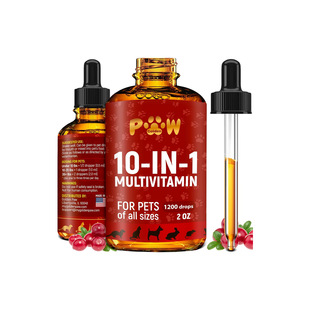 美国直邮Golden Paw 10 In1 Cat&Dog Multivitamin猫狗多种维生素