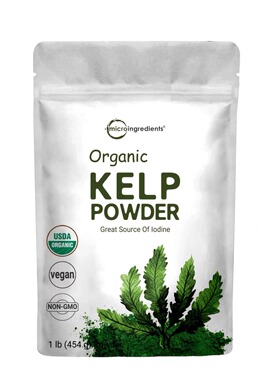 美国直邮MicroIngredients  Organic Kelp Powder 有机海带粉