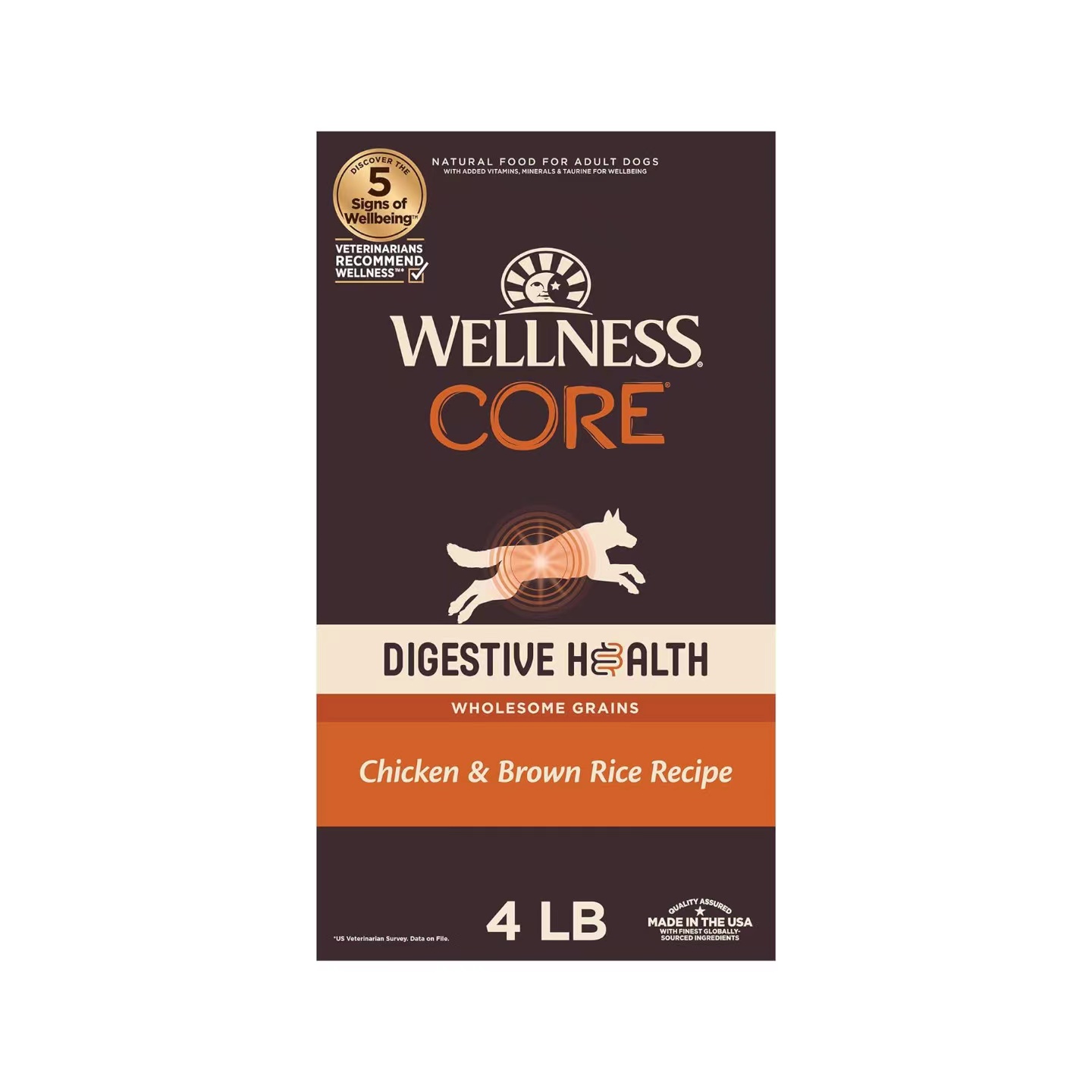 美国直邮Wellness CORE Digestive Health Dry Dog消化健康干狗粮