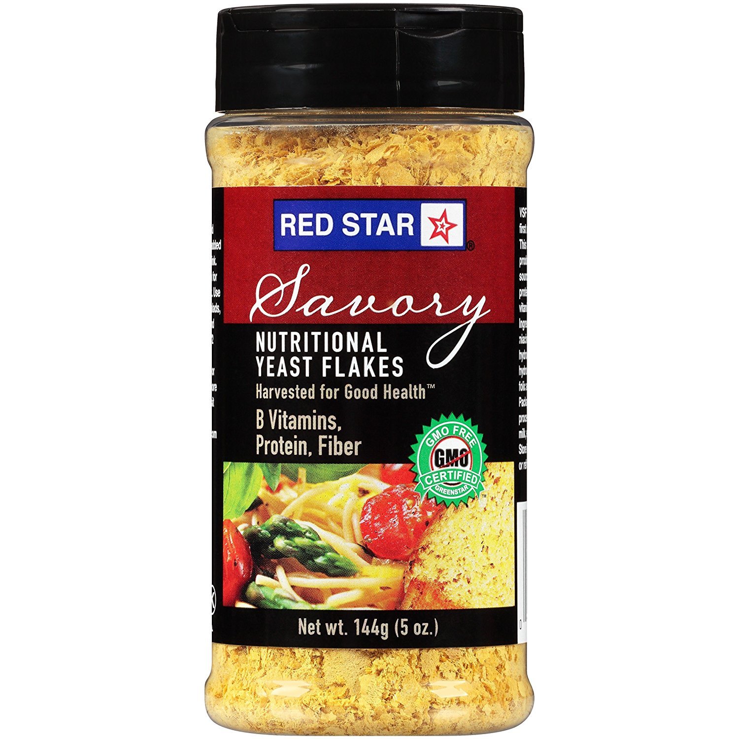 美国直邮Red starYeast Flakes营养干酵粉酵母片素食者低碳水无糖