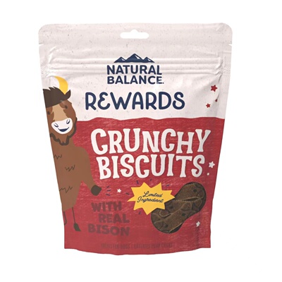 美国直邮Natural Balance Rewards Crunchy Biscuits成年无谷狗粮