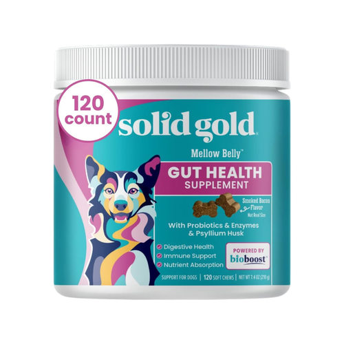 美国直邮 Solid Gold Dog Probiotic Chews 狗益生菌咀嚼片