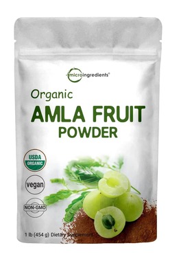 美国直邮MicroIngredients Organic Amla Powder 有机印度醋栗粉