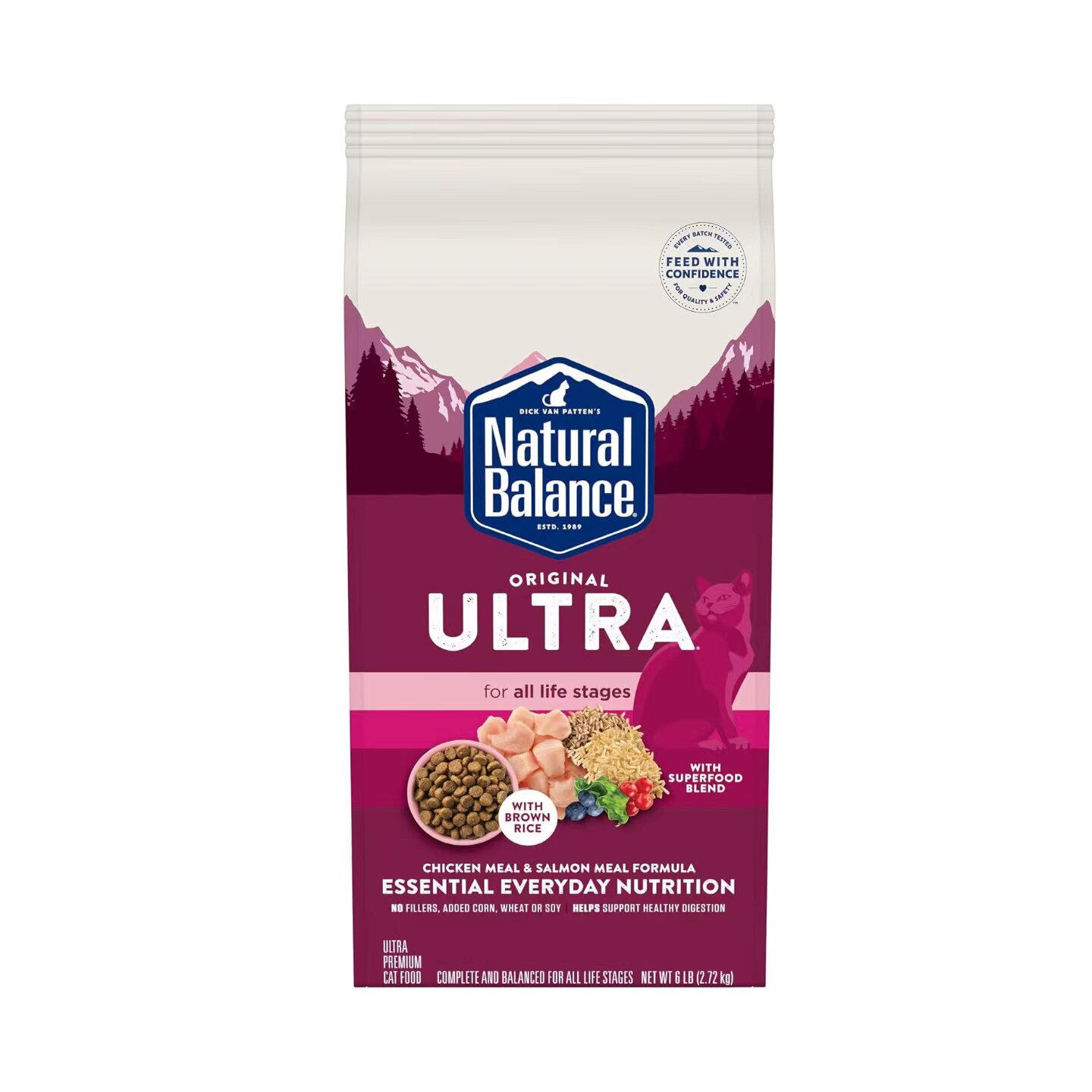 美国直邮 Natural Balance Original Dry Cat Food营养配方干猫粮