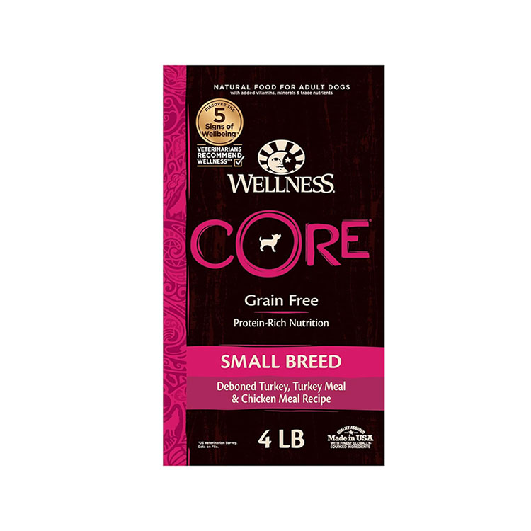 美国直邮 Wellness Natural Pet Food 无谷物高蛋白小型犬干狗粮
