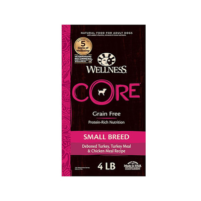 美国直邮 Wellness Natural Pet Food 无谷物高蛋白小型犬干狗粮