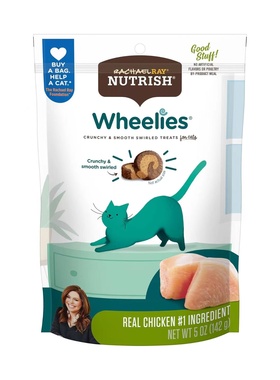 美国直邮 Rachael Ray Nutrish Wheelies Cat Treats 猫饼干零食