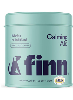 美国直邮 Finn Calming Aid for Dogs狗安抚剂咀嚼片压力缓解支持