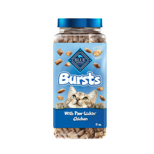 美国直邮 Blue Buffalo Bursts Crunchy Creamy Cat Treats猫零食