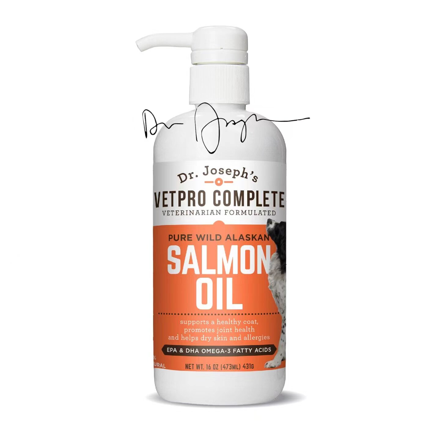 美国直邮 VetPro 100% Wild Alaskan Salmon Oil 纯Ye生三文鱼油