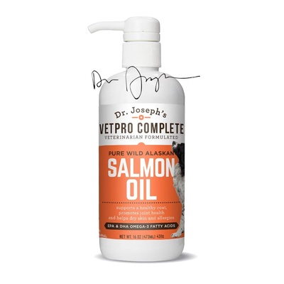 美国直邮 VetPro 100% Wild Alaskan Salmon Oil 纯Ye生三文鱼油