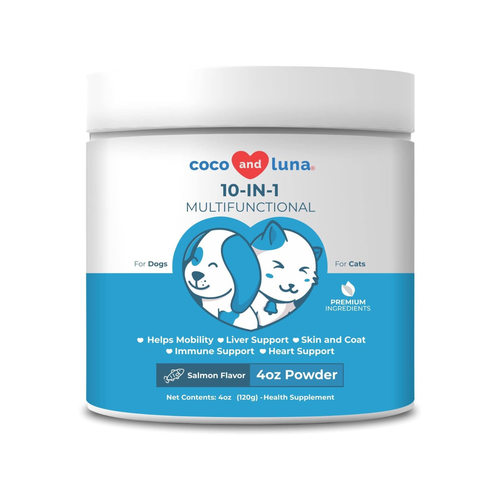 美国直邮 Coco and Luna 10 in 1 Multivitamin 猫狗用复合维生素